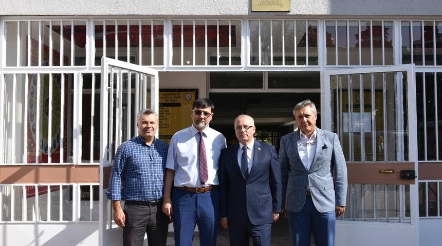 Başkan Kayda’dan okul müdürlerine ’Hayırlı olsun’ ziyareti