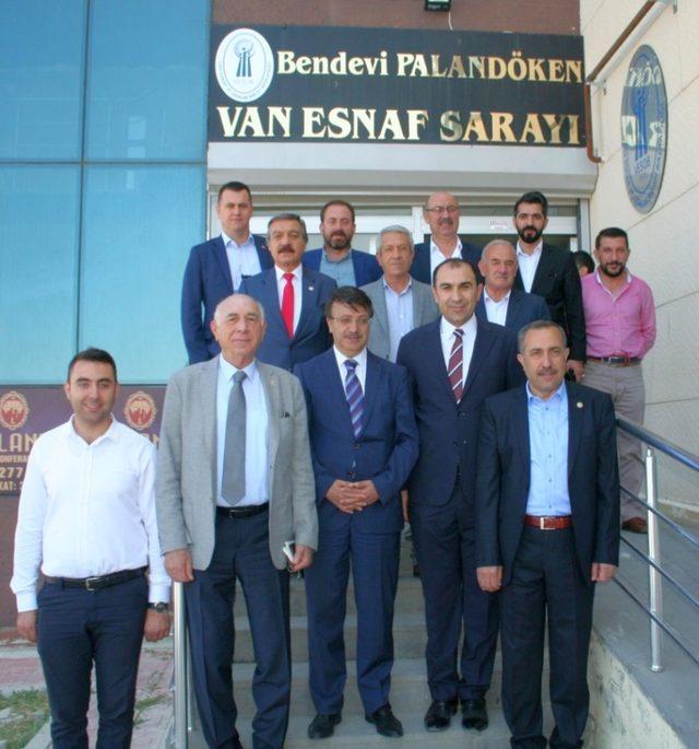 AK Parti heyetinden Başkan Berge’ye ziyaret