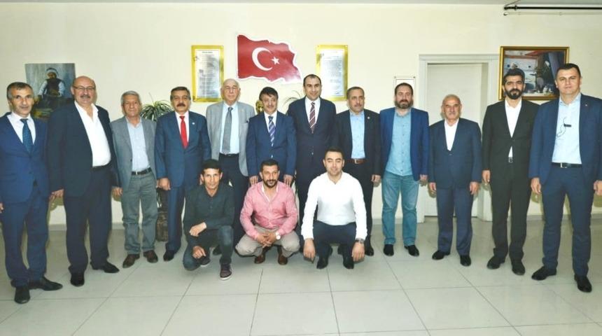 AK Parti heyetinden Başkan Berge&rsquo;ye ziyaret