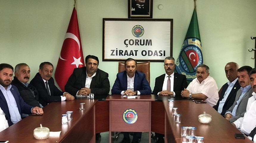 AK Parti&rsquo;den Ziraat Odası başkanlarıyla istişare