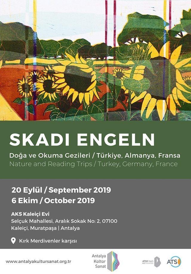 Skadi Engeln’in eserleri AKS Kaleiçi Evi’nde sergilenecek