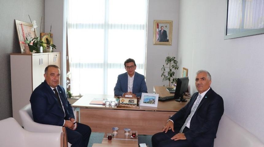 DATÜB heyeti Milletvekili Uslu’ya çalışmaları hakkında bilgi verdi