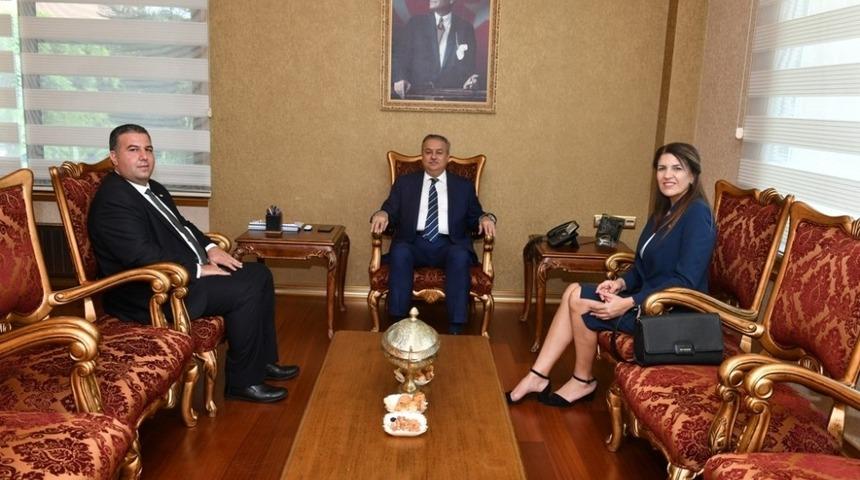 KKTC Mersin Başkonsolosu Mendeli g&ouml;revine başladı