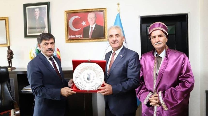 Ahilik komitesi Başkan Aksun’u ziyaret etti