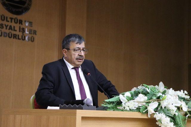 Karaman’da “Hayata ve Edebiyata Dair” konulu konferans