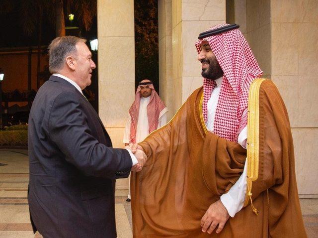 Pompeo ve Veliaht Prens Selman ‘Aramco’ saldırısını görüştü