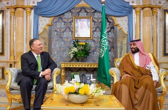 Pompeo ve Veliaht Prens Selman ‘Aramco’ saldırısını görüştü