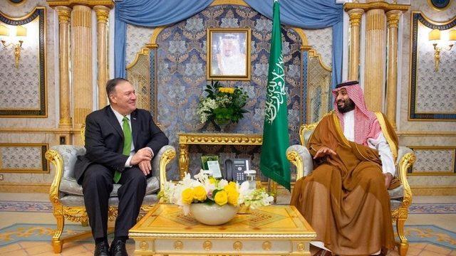 Pompeo ve Veliaht Prens Selman ‘Aramco’ saldırısını görüştü