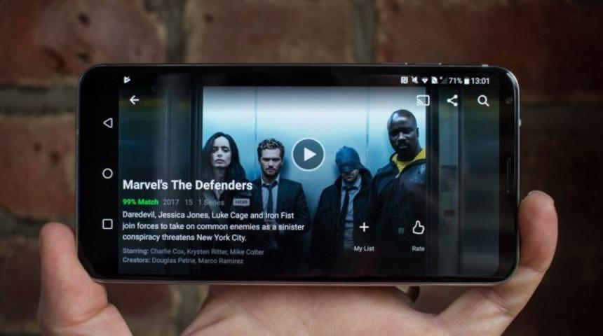 Netflix HD ve HDR10 destekli telefon listesini g&uuml;ncelledi