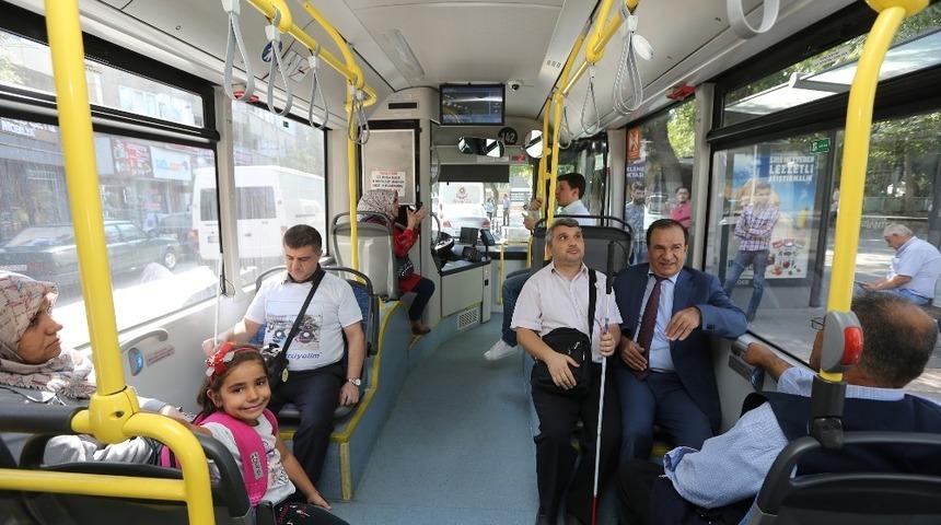 Toplu taşımada engellilere uyumluluk arttırılacak
