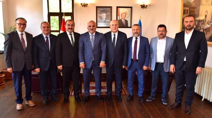 Başkan Pekmezci&rsquo;den Trabzon ve Rize&rsquo;ye ziyaret