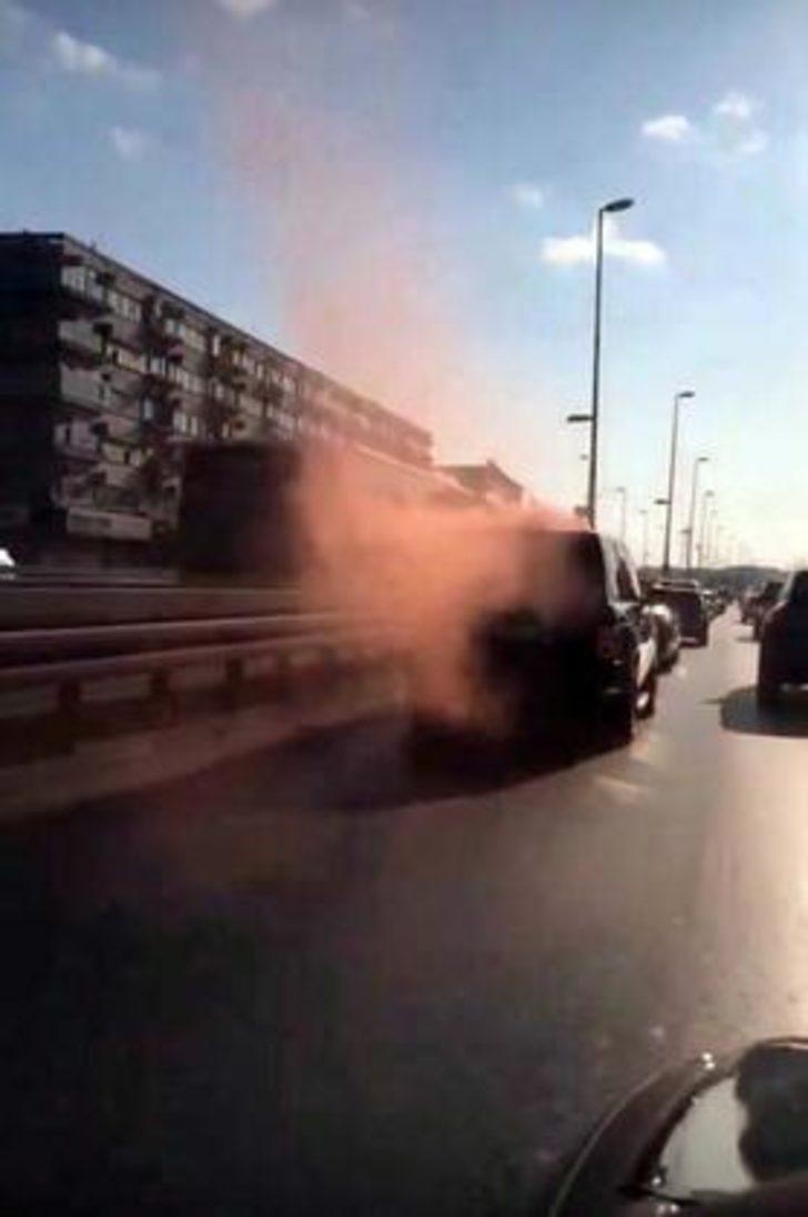 İstanbul'daki düğün konvoyunda şoke eden görüntü! G3