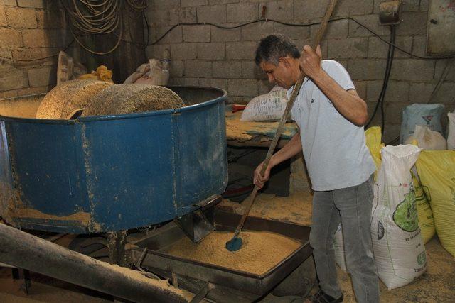 Değirmenlerde bulgur mesaisi