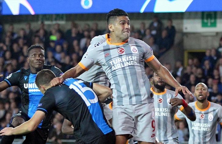 Yeni transfer Falcao, Brugge maçında yalnız kaldı G3