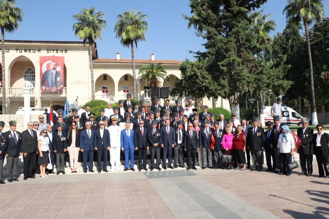 Mersin&rsquo;de Gaziler G&uuml;n&uuml; t&ouml;renle kutlandı