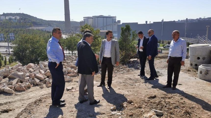 Milletvekili Yaman ve Başkan Şayir &ccedil;alışmaları inceledi