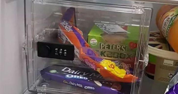 Nişanlısı ve çocukları çikolatalarını çalmasın diye öyle bir şey yaptı ki! G1