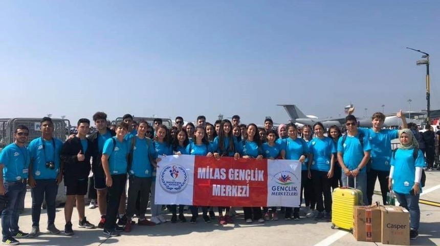 Milaslı gen&ccedil;ler TEKNOFEST&rsquo;te