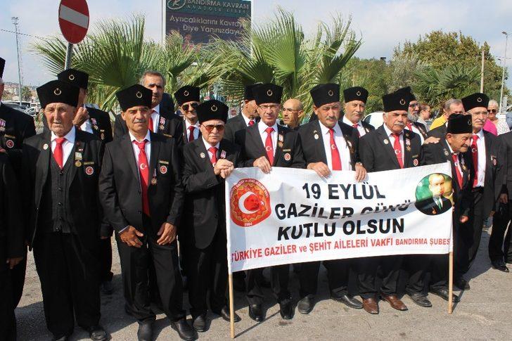 Bandırma’da 19 Eylül Gaziler Günü kutlandı G4