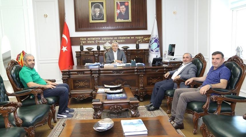 Başkan G&uuml;der&rsquo;e, M&Uuml;SİAD&rsquo;dan ziyaret