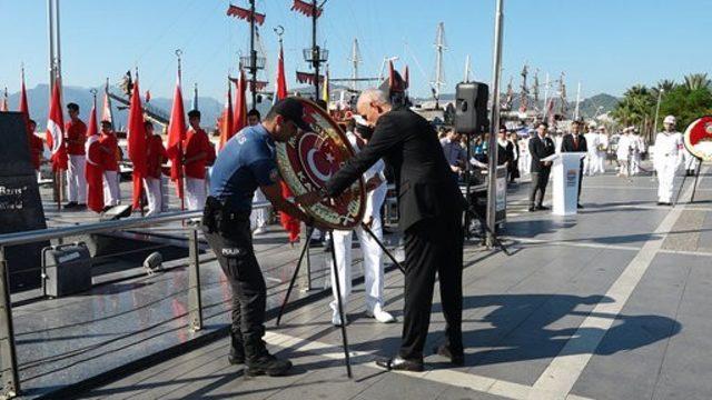 Marmaris’te ‘Gaziler günü’ törenle kutlandı