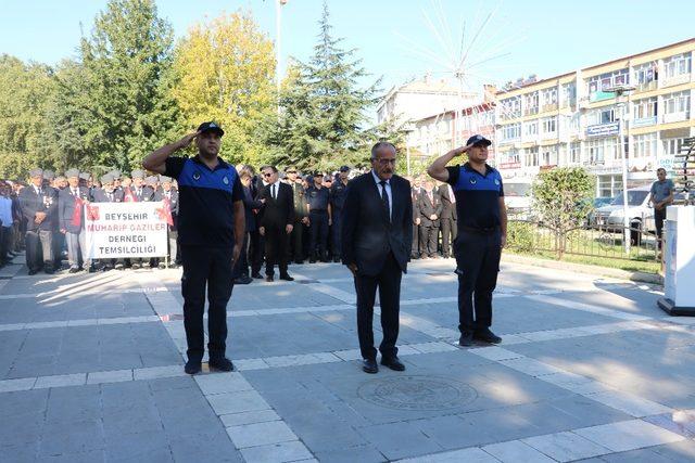 Beyşehir’de 19 Eylül Gaziler Günü
