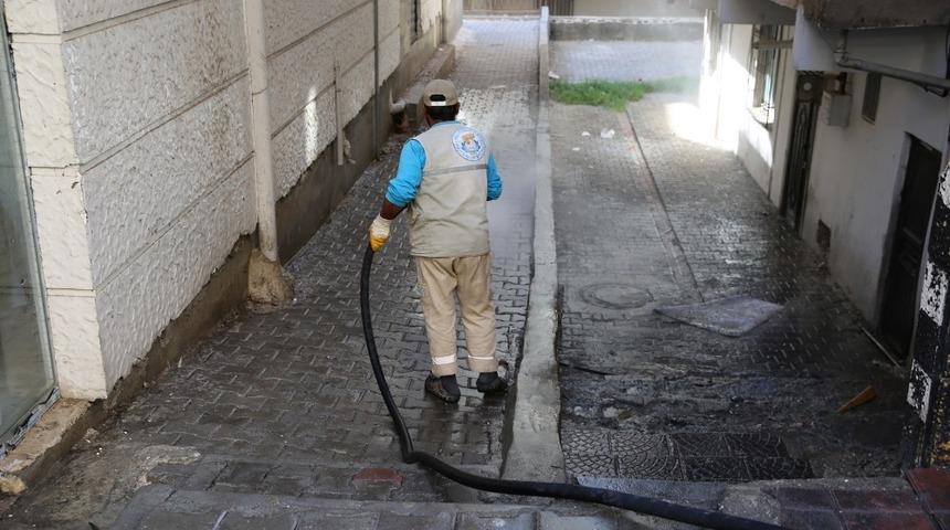 Haliliye&rsquo;de şoklama ile mahalleler pırıl pırıl