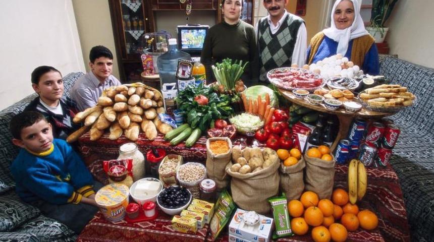Biz Çok Şaşırdık: Tüm Dünyadan 22 Ailenin Haftalık Mutfak Harcamaları