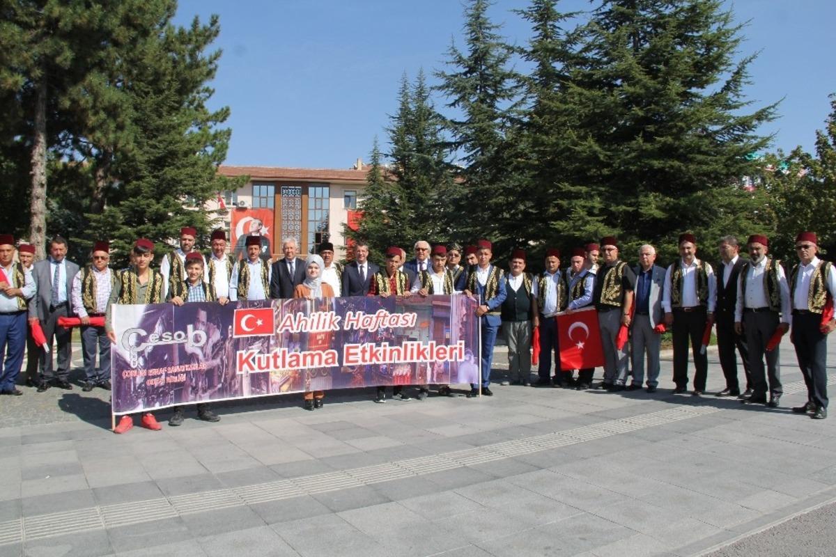 &Ccedil;orum&rsquo;da Ahilik Haftası kutlamaları