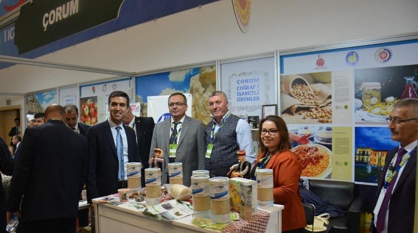 Uluslararası Coğrafi İşaretli &Uuml;r&uuml;nler Zirvesi&rsquo;ne &Ccedil;orum&rsquo;dan katılım