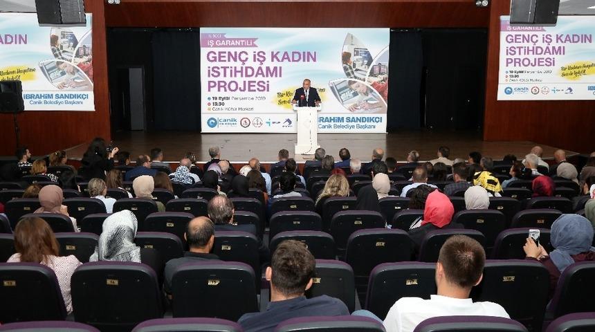 Canik&rsquo;ten y&uuml;zde y&uuml;z iş garantili istihdam kursu