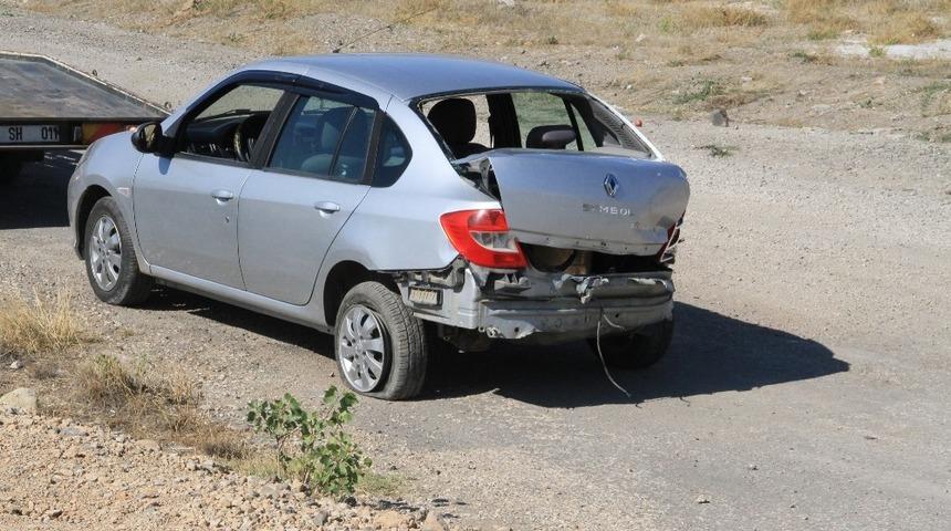 Trafik kazası 2 yaralı