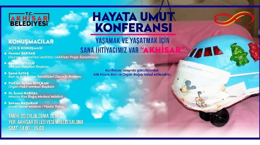 Bu konferansta hayat umut bulacak