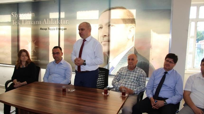 AK Parti&rsquo;li Mersinli Salihli&rsquo;de a&ccedil;ıklamalarda bulundu