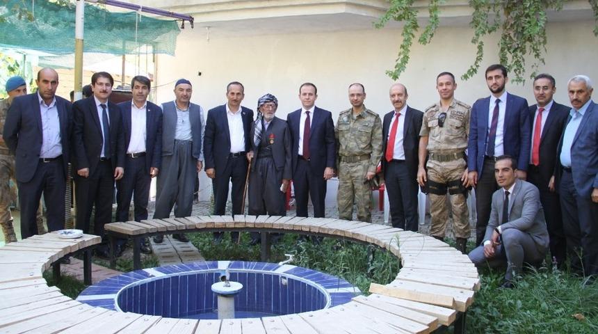 Kaymakam G&uuml;ven&rsquo;den 105 yaşındaki gaziye ziyaret