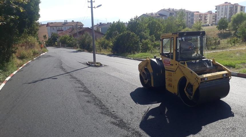 Asfalt &ccedil;alışmaları devam ediyor