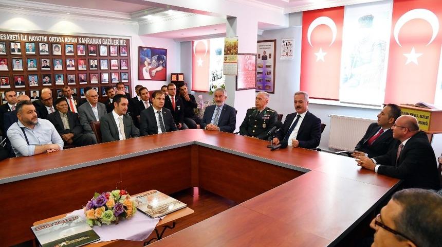 Başkan Başdeğirmen&rsquo;den 19 Eyl&uuml;l&rsquo;de gazilere dernek binası m&uuml;jdesi