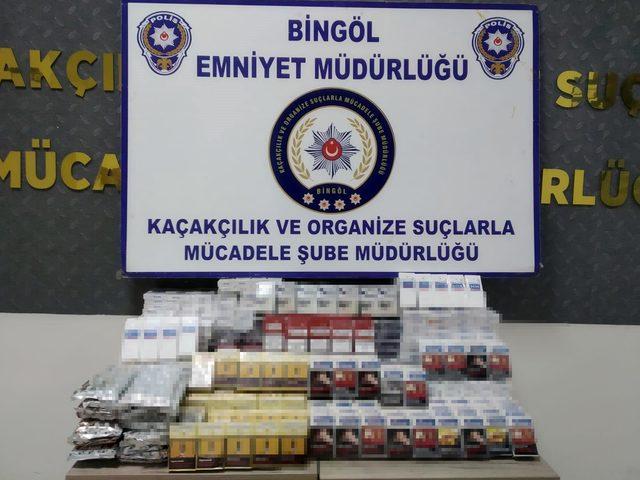 Kablo makaralarının içinden 700 paket kaçak sigara çıktı