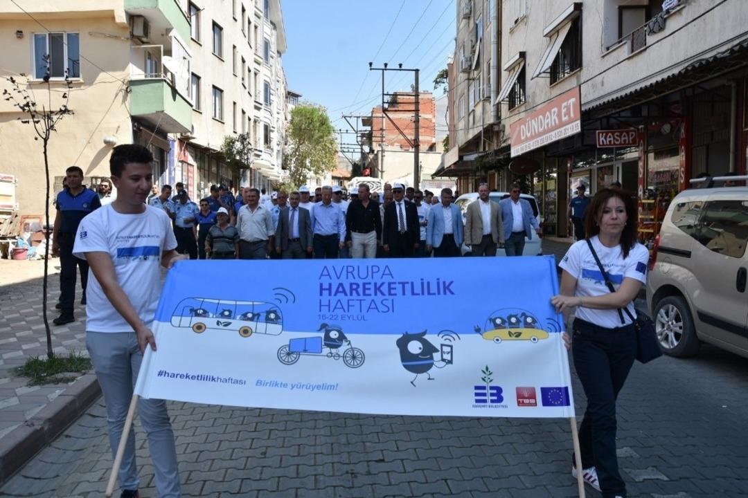 Edremit&rsquo;te Avrupa Hareketlilik Haftası kutlanıyor