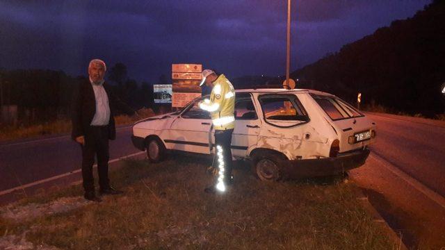 MHP Erfelek İlçe Başkanı kazada yaralandı