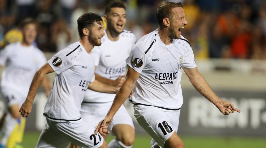 APOEL Nicosia 3 - 4 F91 Dudelange (UEFA Avrupa Ligi)