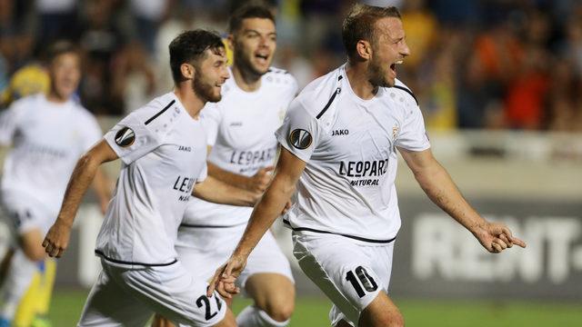 APOEL Nicosia 3 - 4 F91 Dudelange (UEFA Avrupa Ligi)