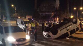 Diyarbakır’da sivil polis aracı kaza yaptı! Yaralılar var