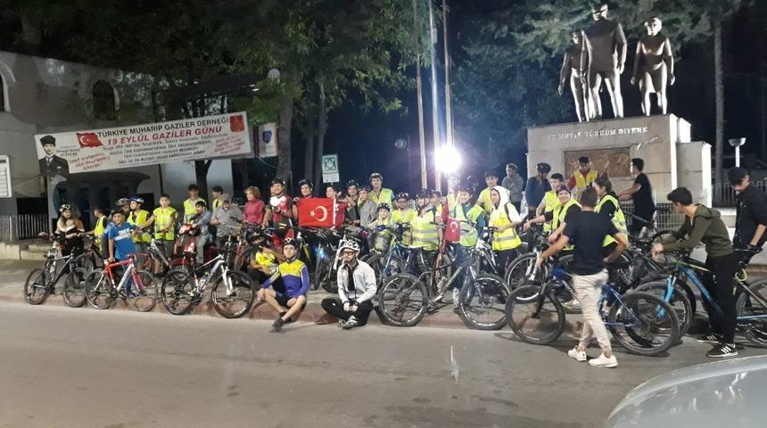 Pedallar gaziler i&ccedil;in d&ouml;nd&uuml;
