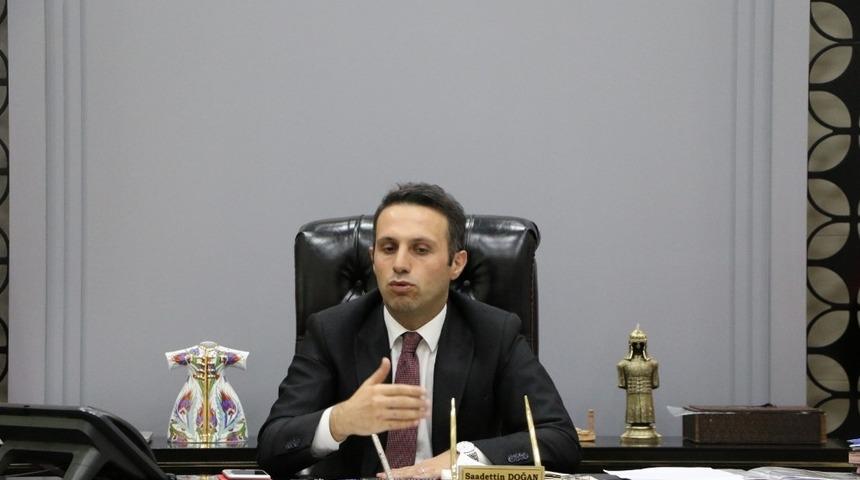 Kahta&rsquo;daki gazeteciler kaymakam ile bir araya geldi