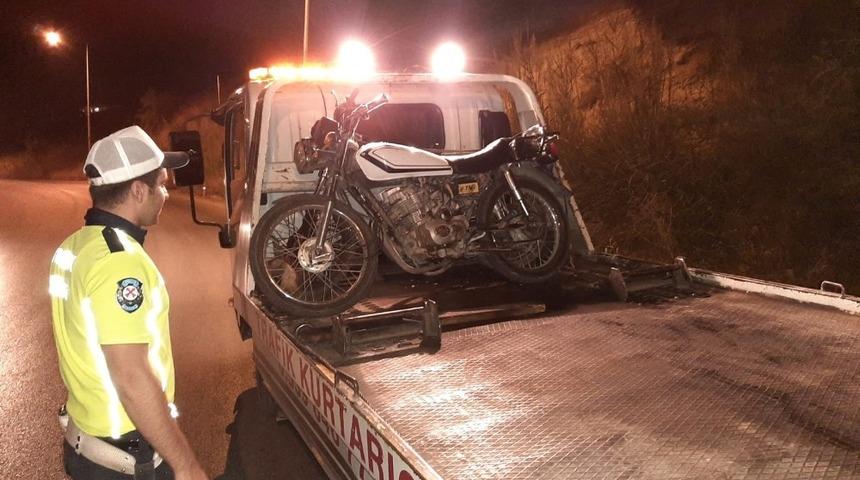 Motosiklet denetimleri aralıksız s&uuml;r&uuml;yor