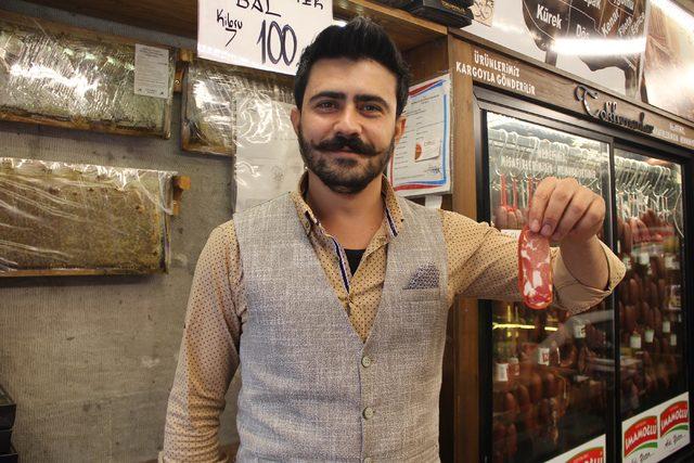 Kayseri'de gurbetçiler, pastırma ve sucuk satışını artırdı