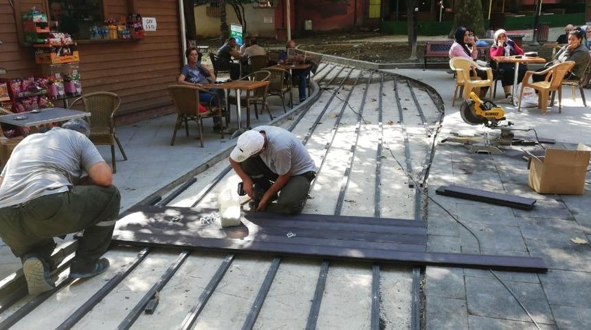 İzmit&rsquo;te parklar yenileniyor