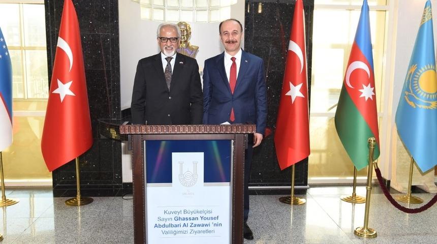 Kuveyt B&uuml;y&uuml;kel&ccedil;isi Zawawi&rsquo;den Şanlıurfalılara Teşekk&uuml;r