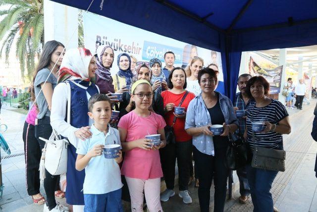 Aydın’da glutensiz aşureye yoğun ilgi